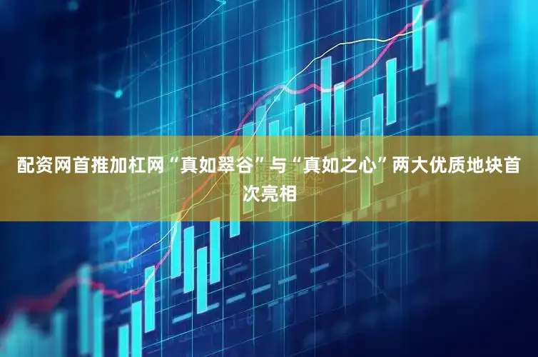 配资网首推加杠网“真如翠谷”与“真如之心”两大优质地块首次亮相